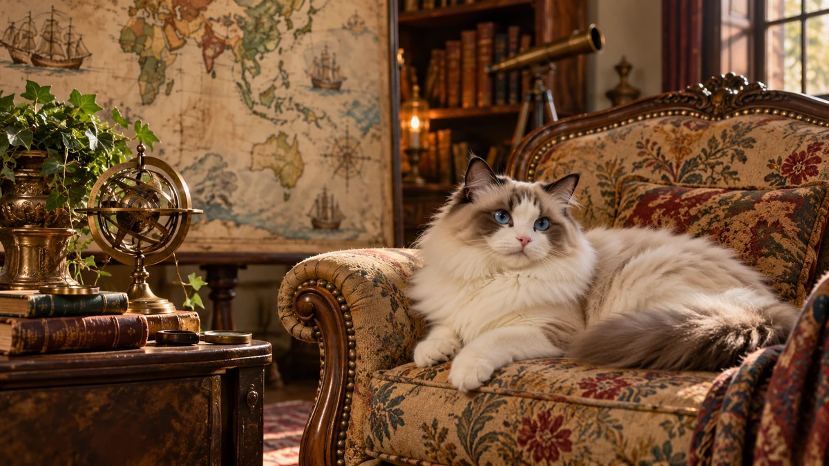 Ragdoll Kedisi kedi — ırkın tarihi ve kökeni