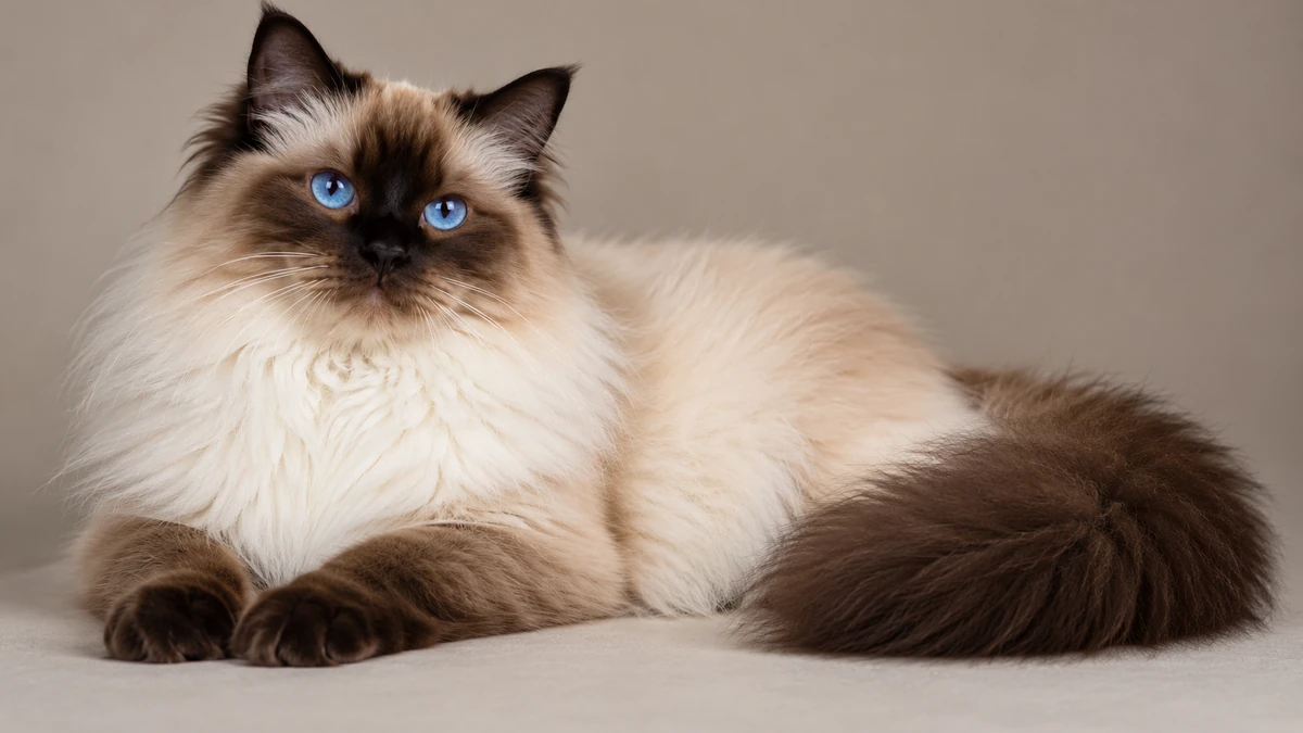 Ragdoll Kedisi kedi — seal point