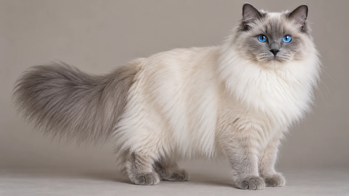 Ragdoll Kedisi kedi — blue point