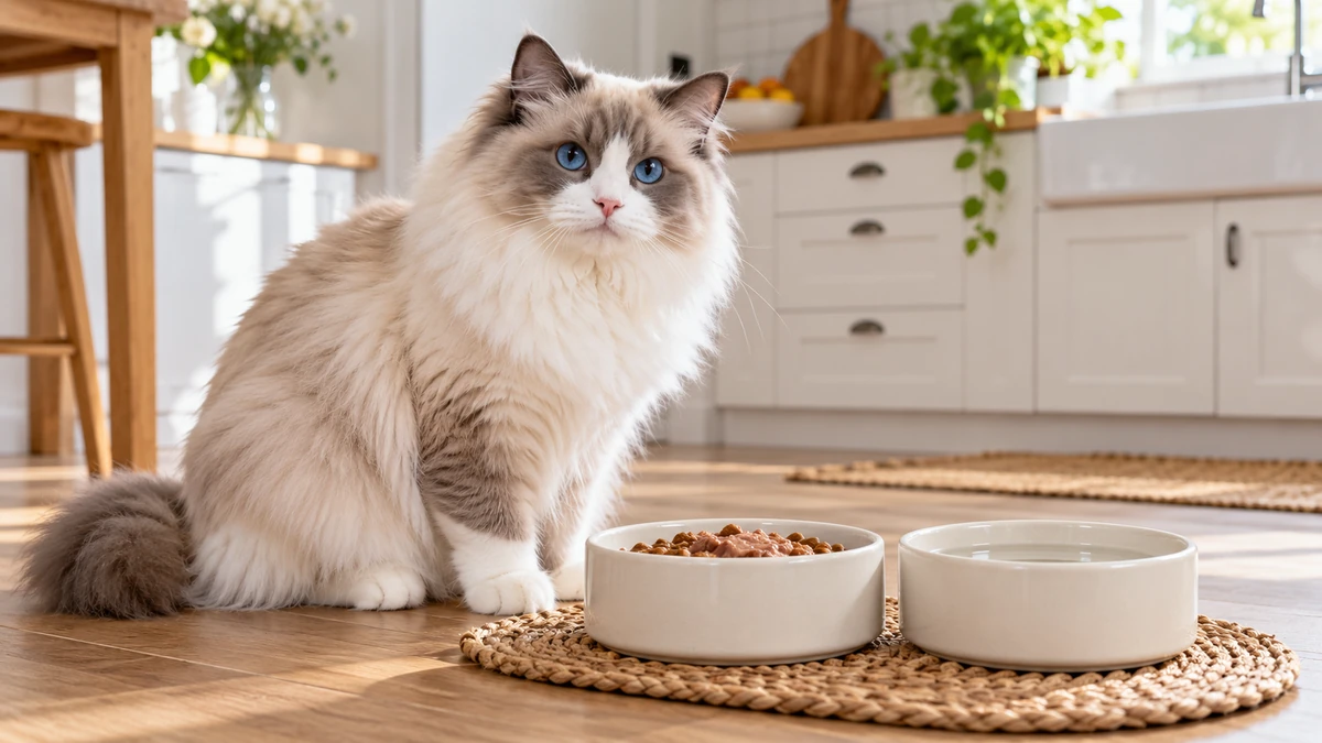 Ragdoll Kedisi fiyat — mama kasesi ve beslenme maliyeti